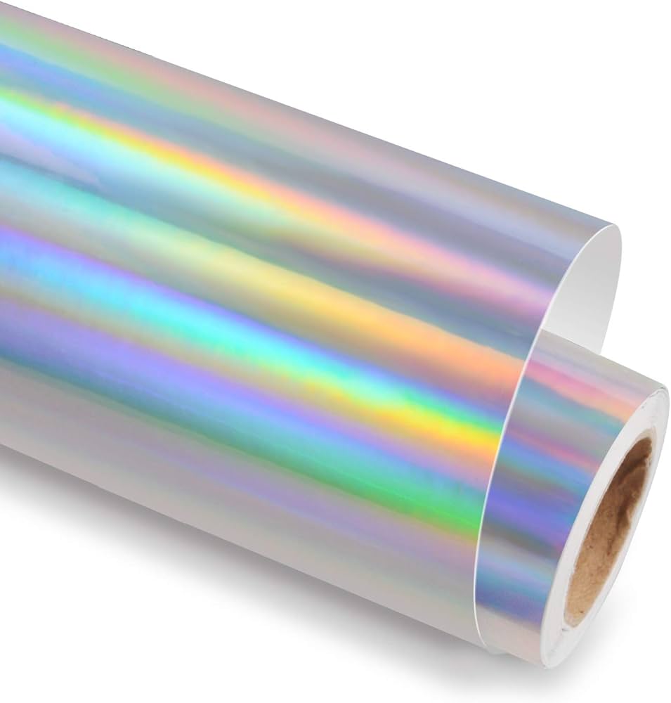 Holographic White Vinyl